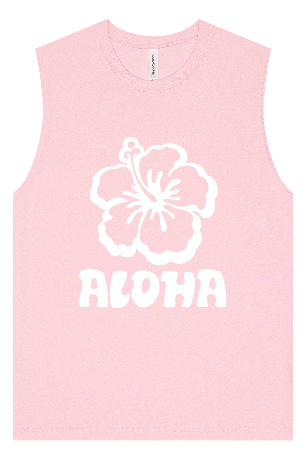 Aloha Flower Muscle Tank