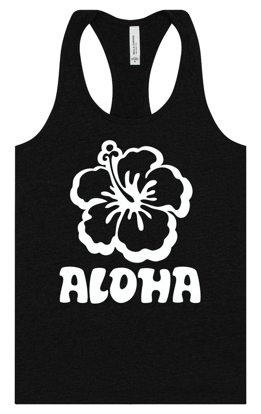 Aloha Flower Women's Racerback Tank