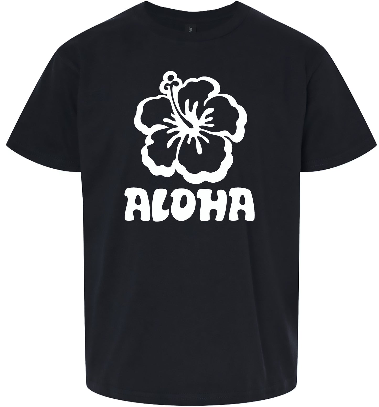 Aloha Flower Children's Gildan Soft Shirt