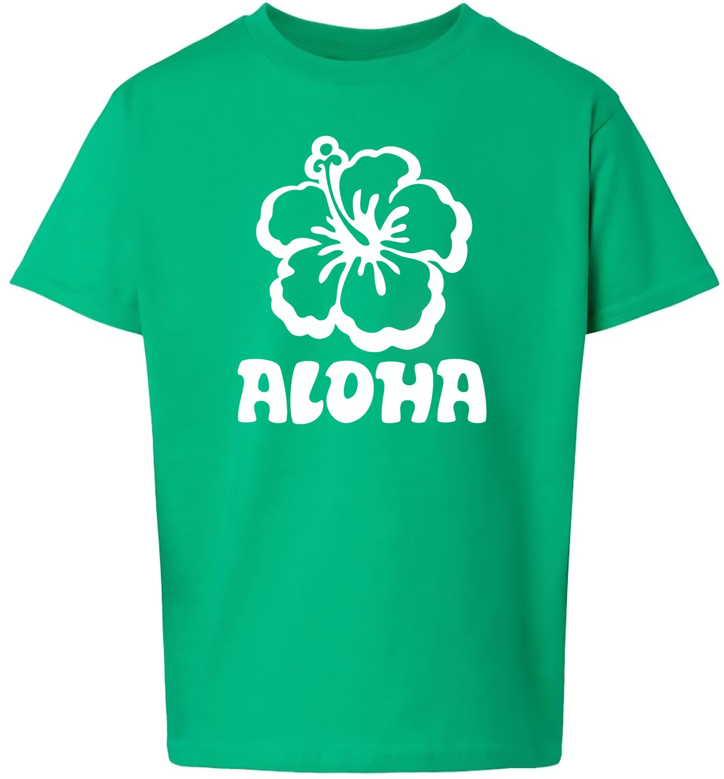 Aloha Flower Children's Gildan Soft Shirt