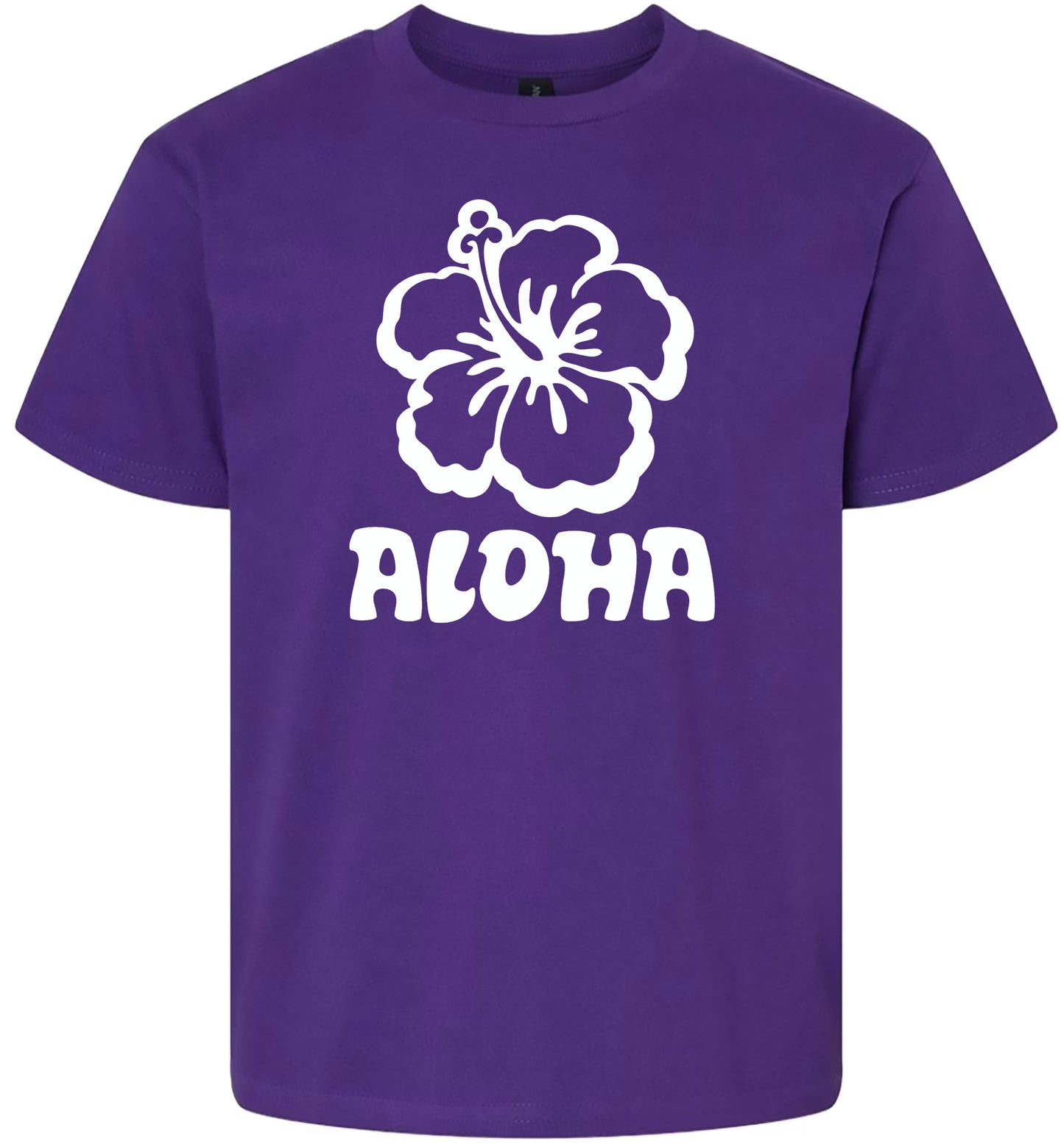 Aloha Flower Children's Gildan Soft Shirt