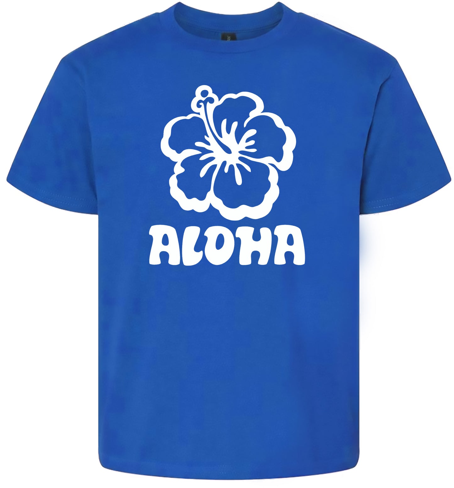 Aloha Flower Children's Gildan Soft Shirt