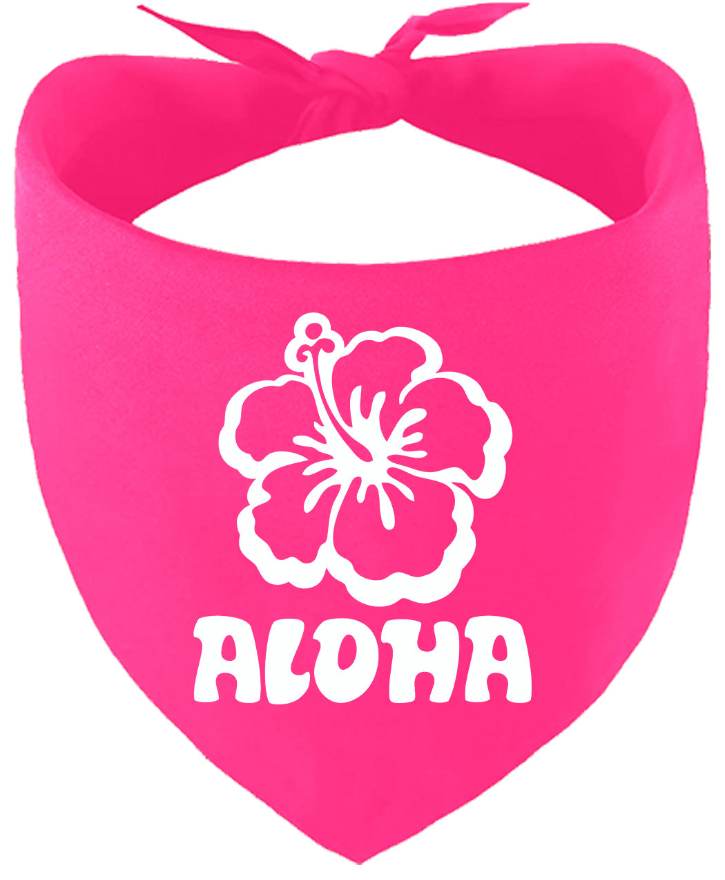 Aloha Flower Pet Bandana