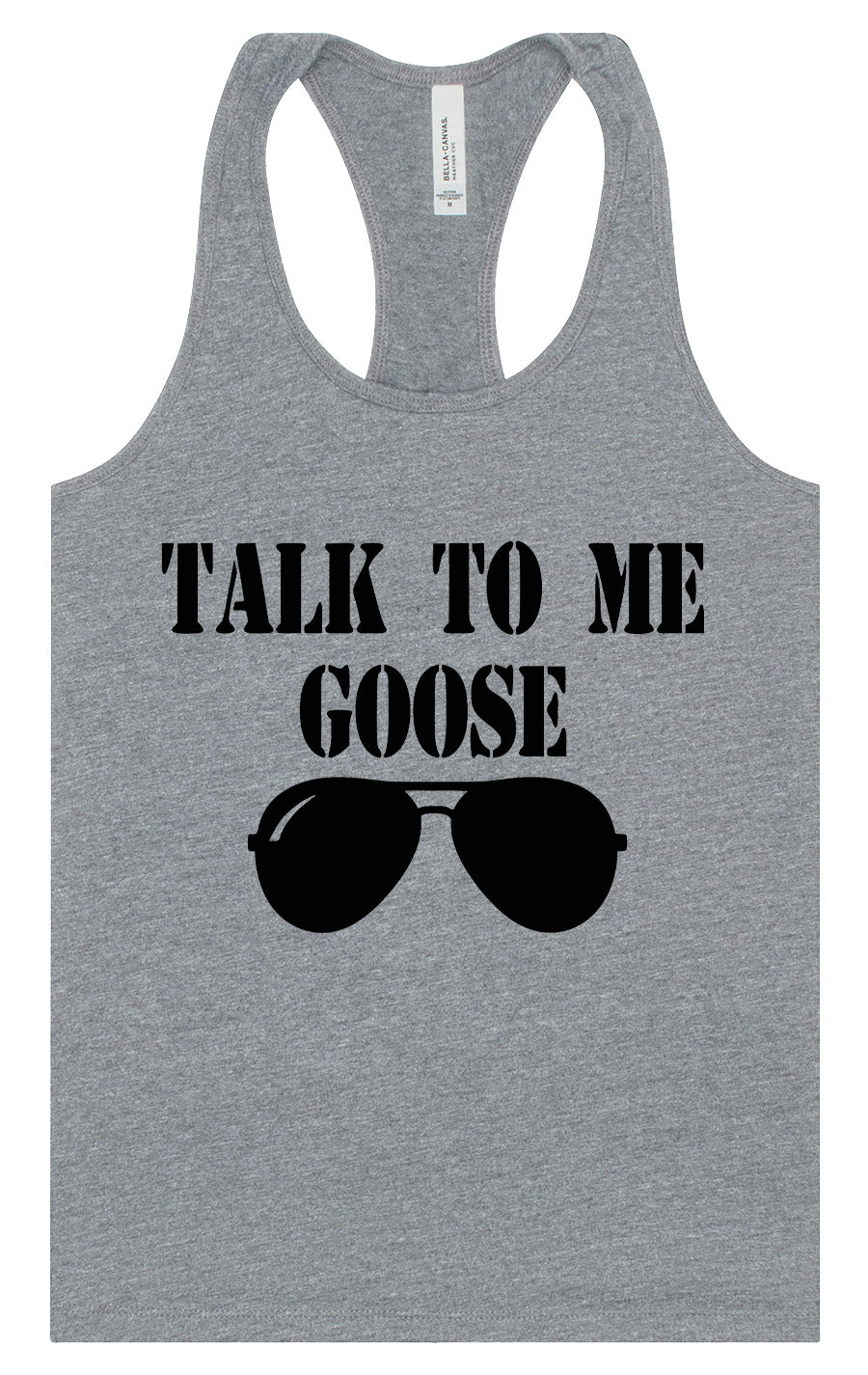 Talk to Me Goose Women's Racerback Tank