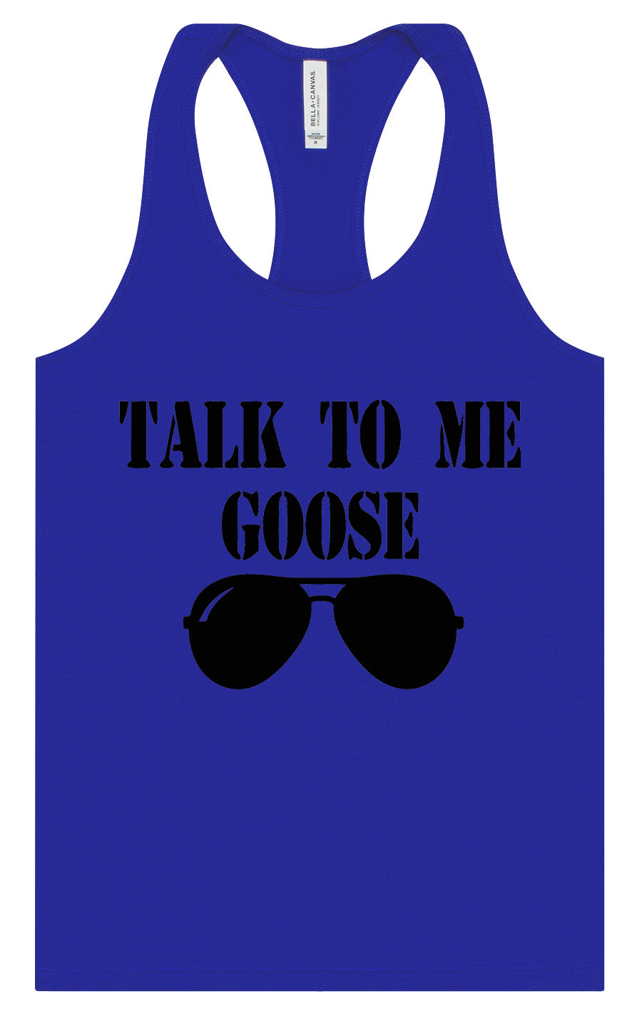 Talk to Me Goose Women's Racerback Tank