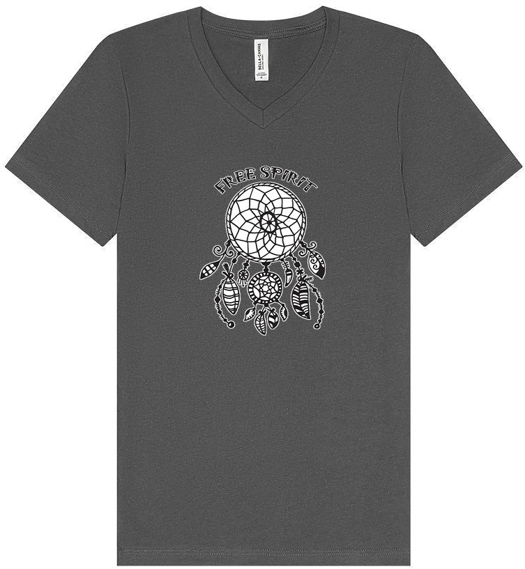 Free Spirit Unisex V-Neck Shirt