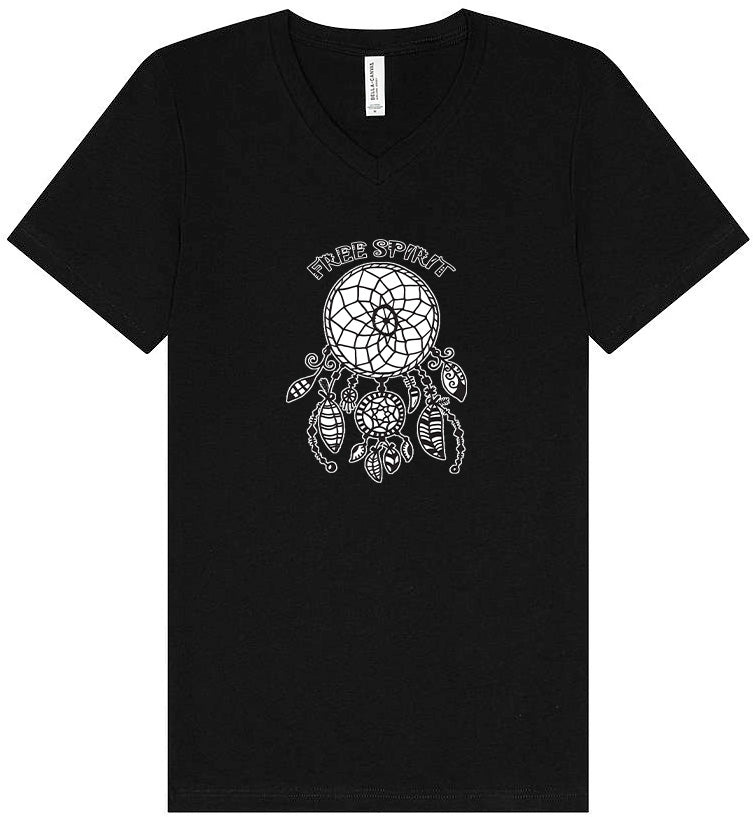 Free Spirit Unisex V-Neck Shirt