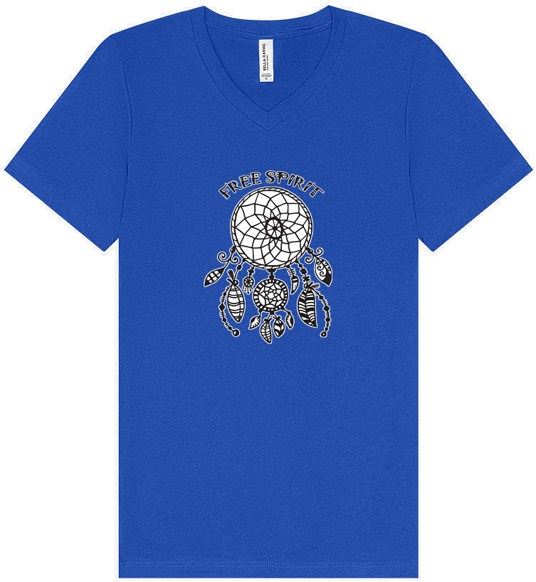 Free Spirit Unisex V-Neck Shirt
