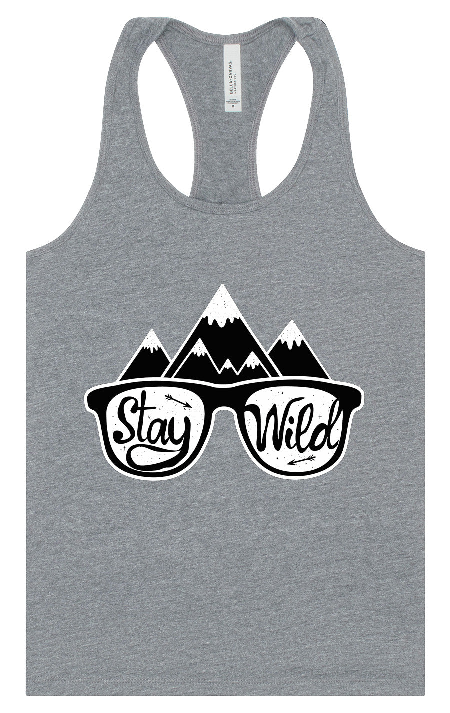 Stay Wild Women's Racerback Tank