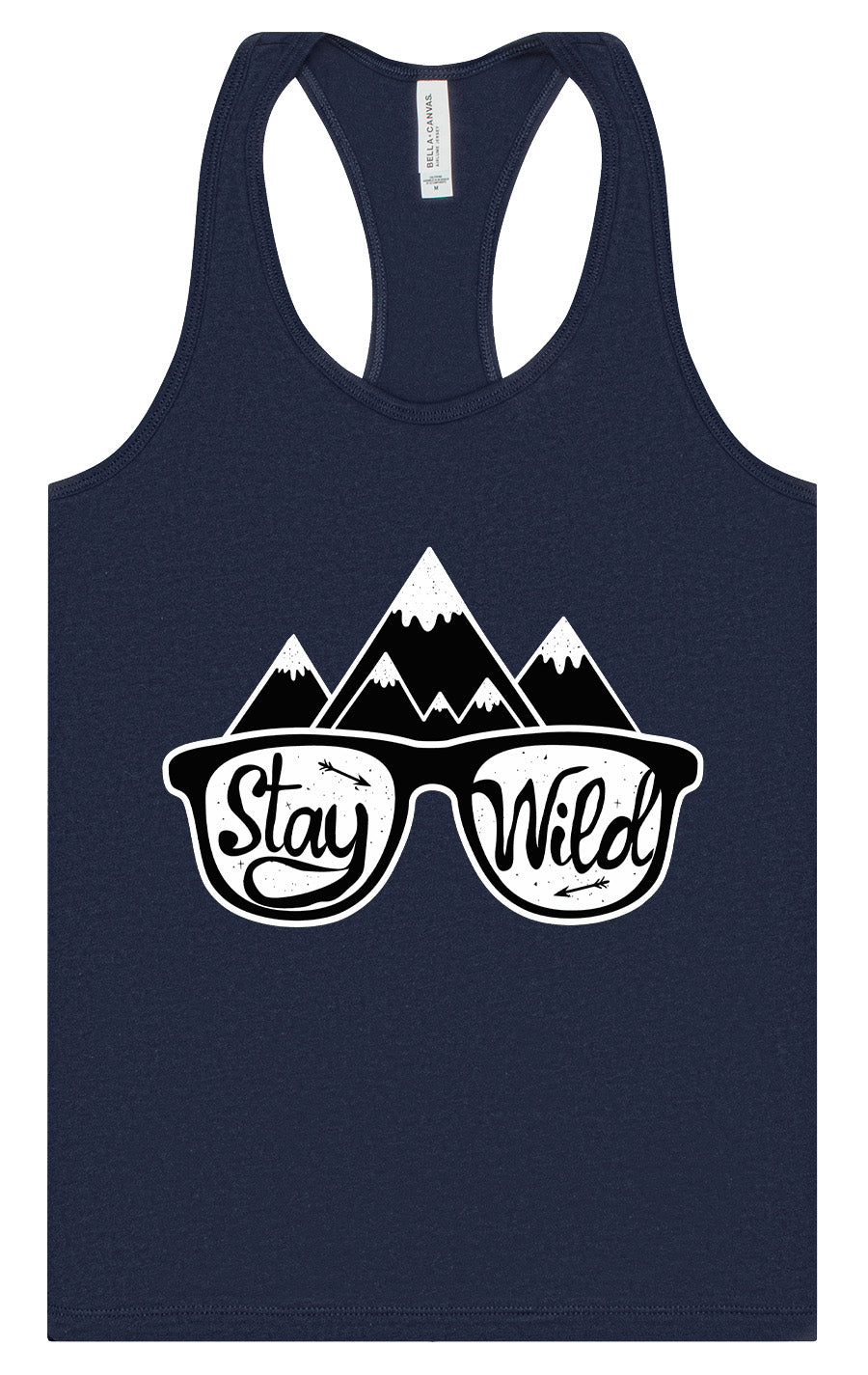 Stay Wild Women's Racerback Tank
