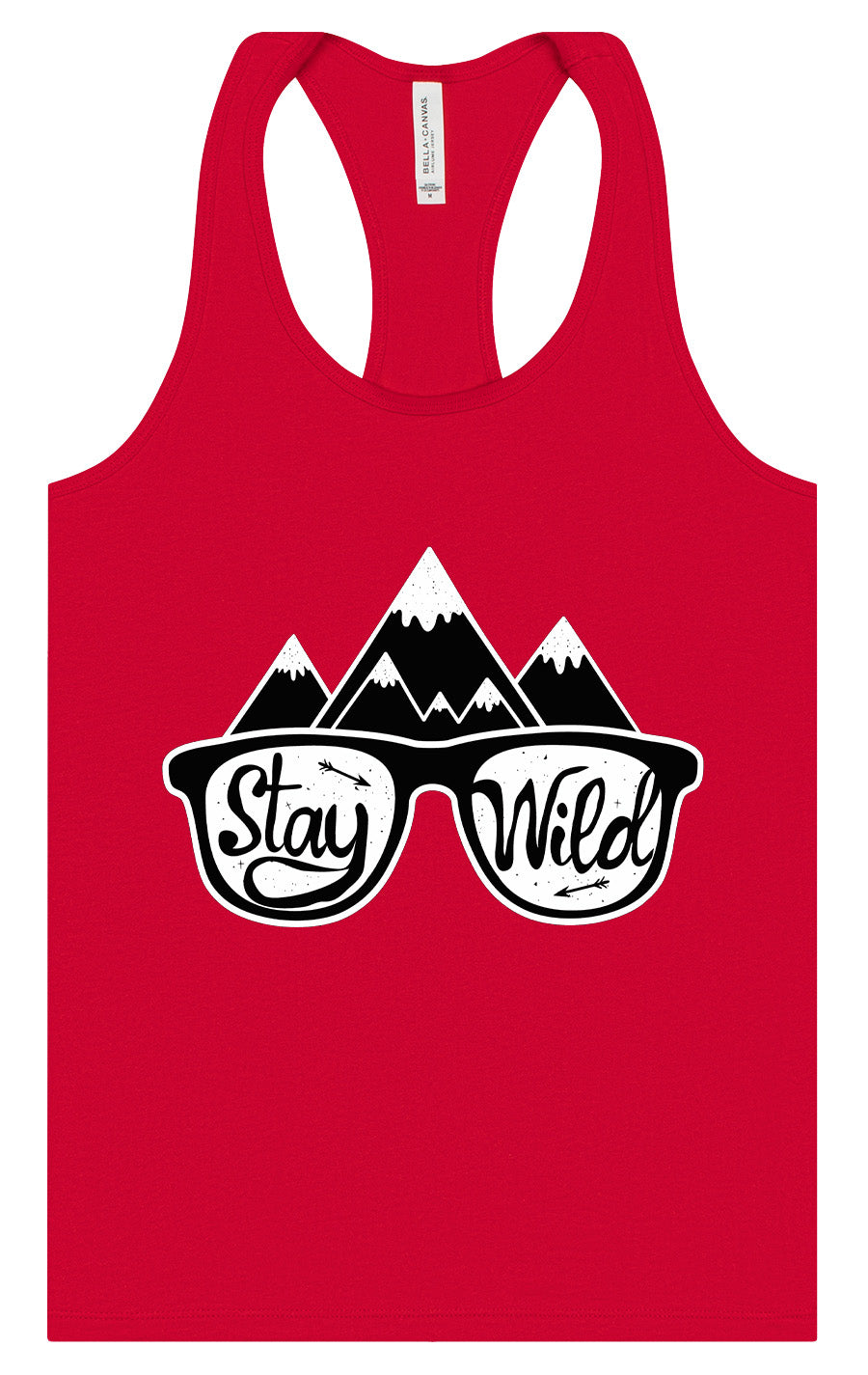 Stay Wild Women's Racerback Tank