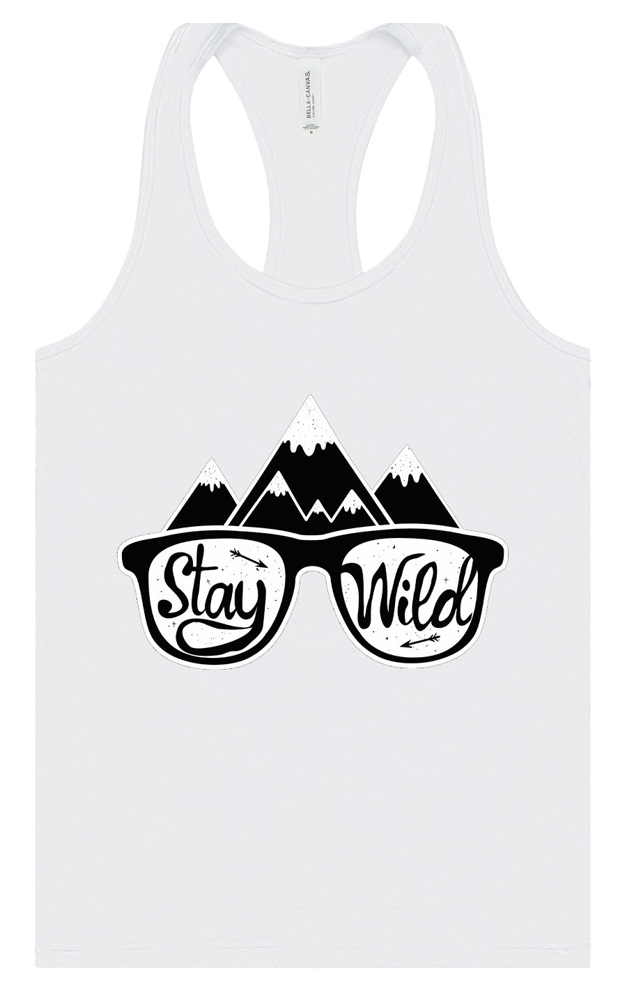 Stay Wild Women's Racerback Tank