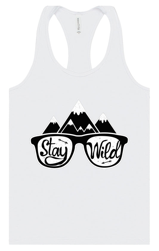 Stay Wild Women's Racerback Tank