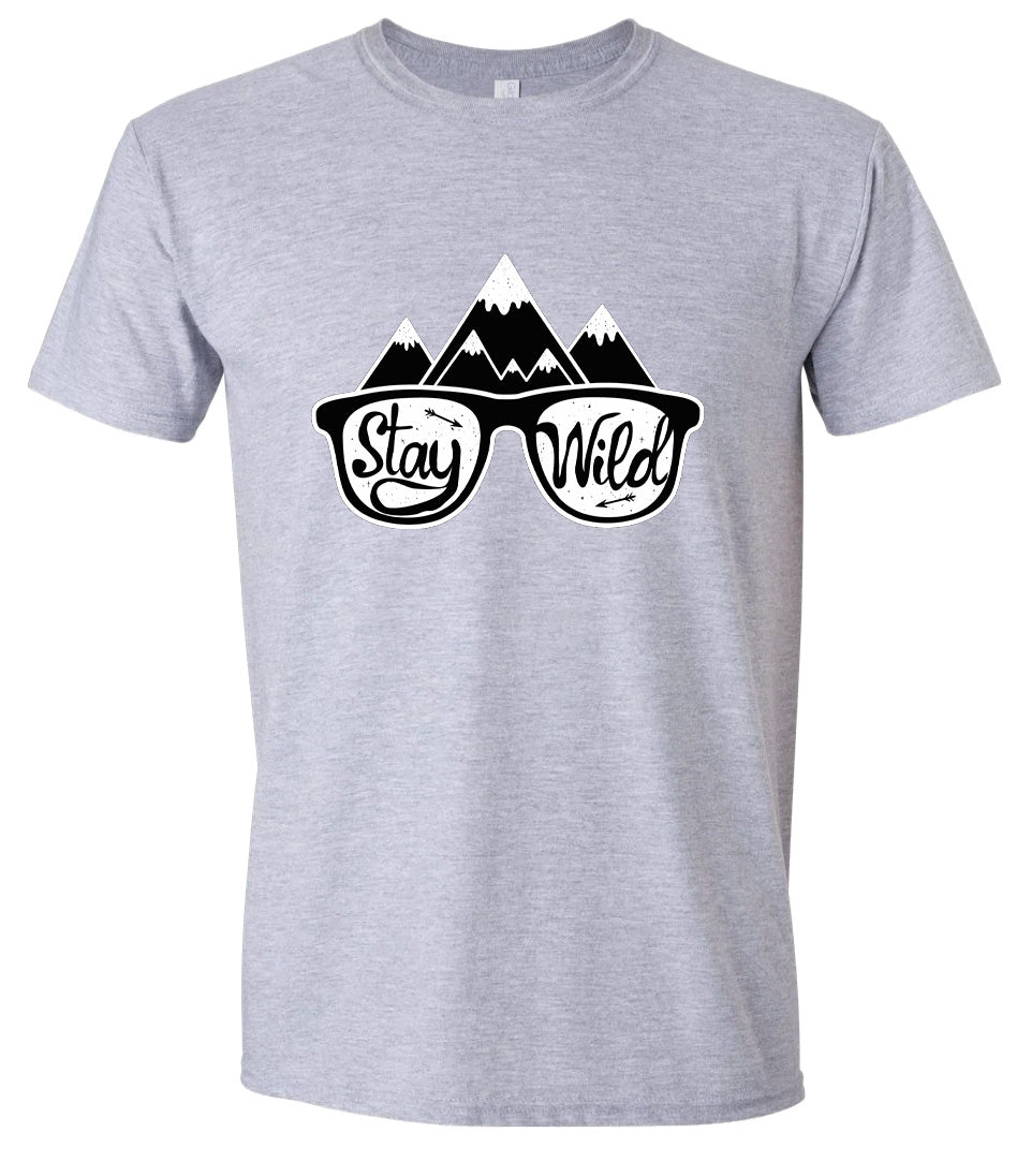 Stay Wild Adult Gildan Soft Shirt