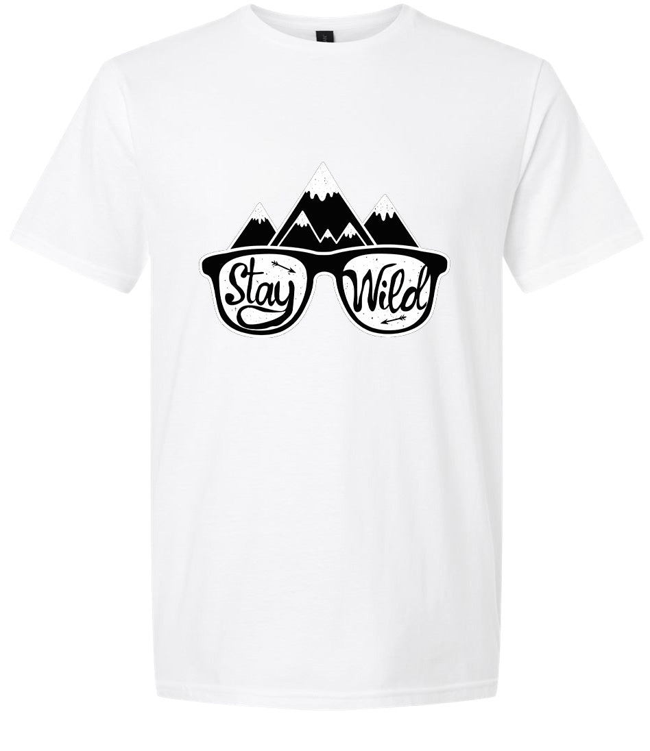 Stay Wild Adult Gildan Soft Shirt
