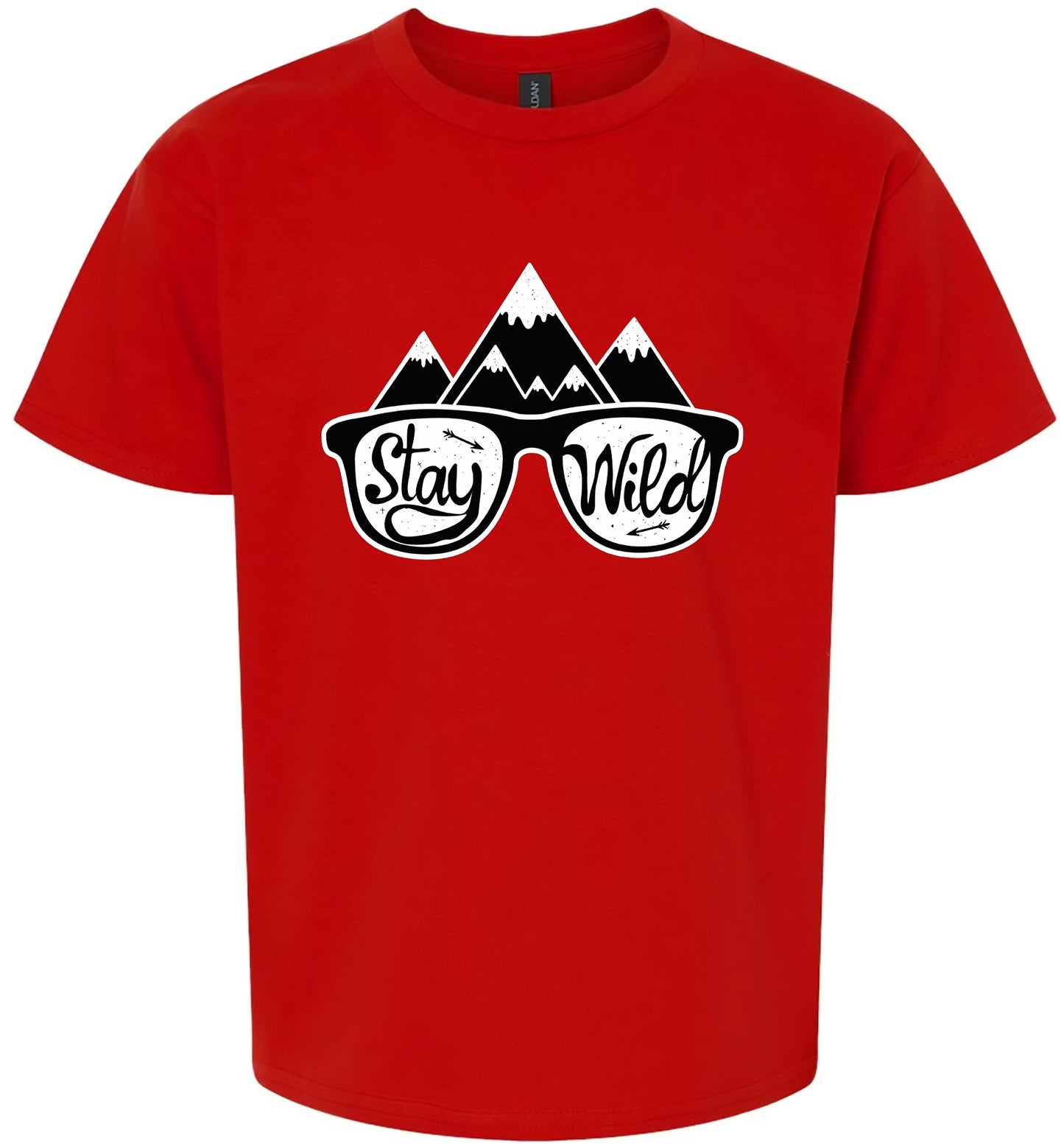 Stay Wild Children's Gildan Soft Shirt