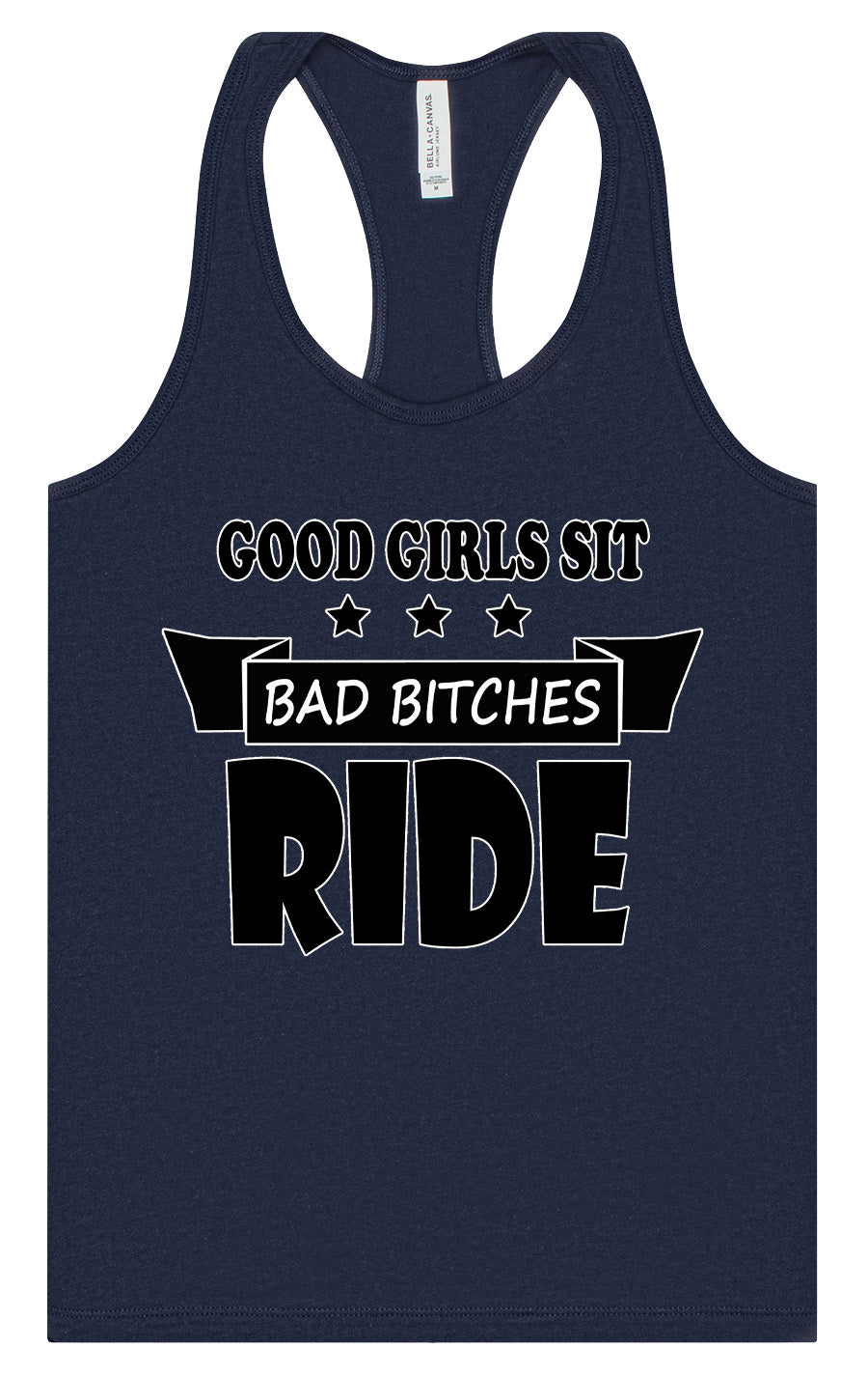 Good Girls Sit Women's Racerback Tank