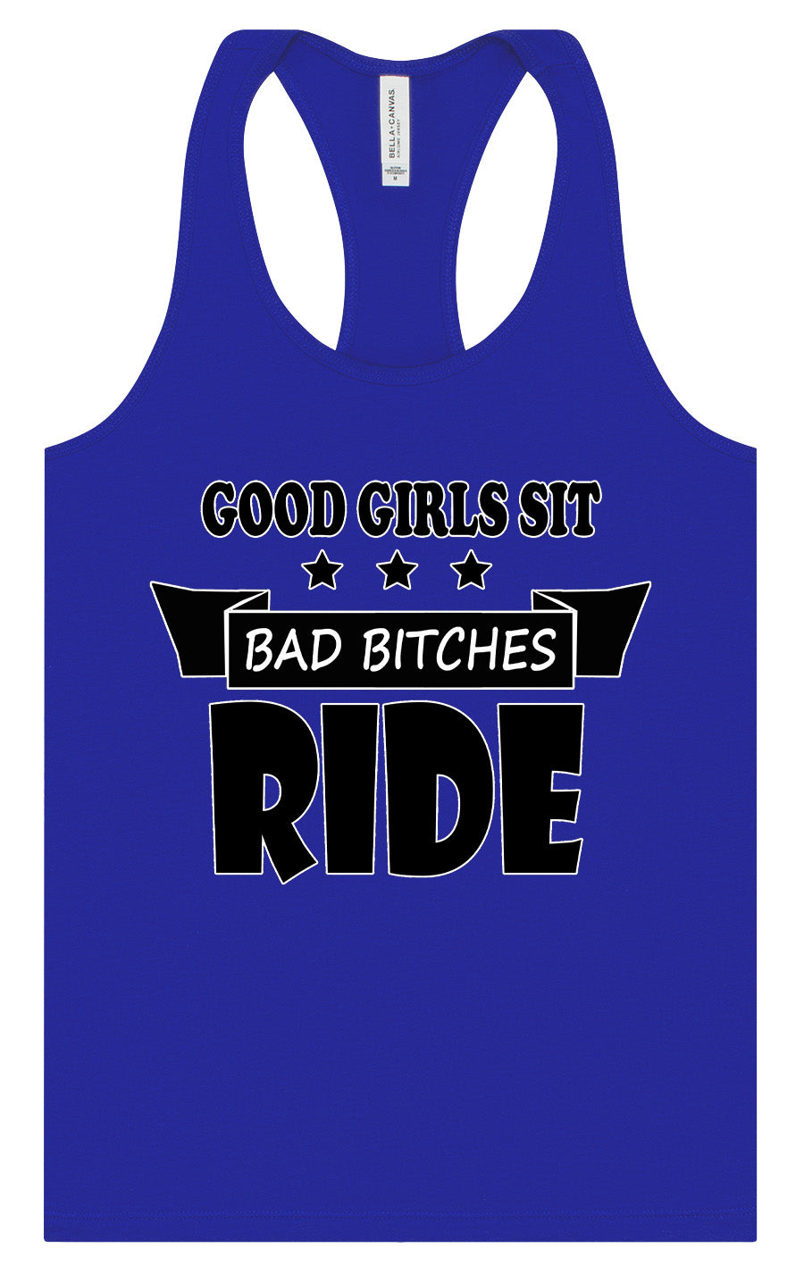 Good Girls Sit Women's Racerback Tank