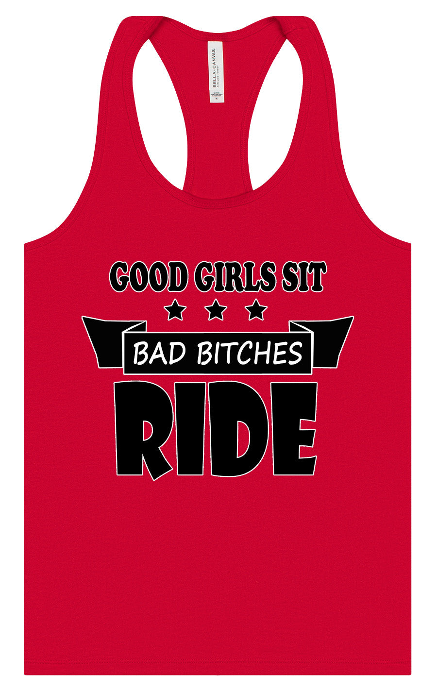 Good Girls Sit Women's Racerback Tank