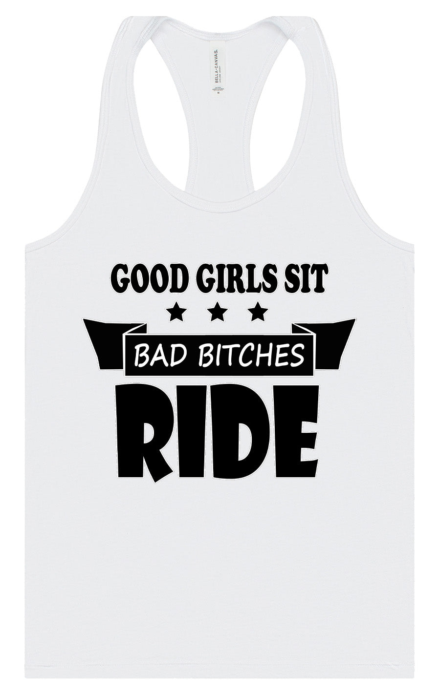 Good Girls Sit Women's Racerback Tank