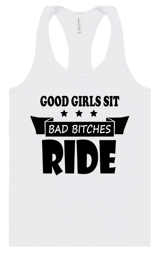 Good Girls Sit Women's Racerback Tank