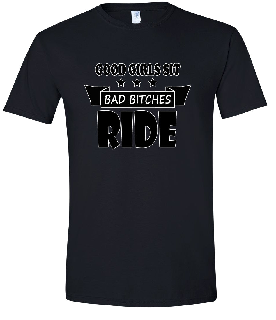 Good Girls Sit Adult Gildan Soft Shirt