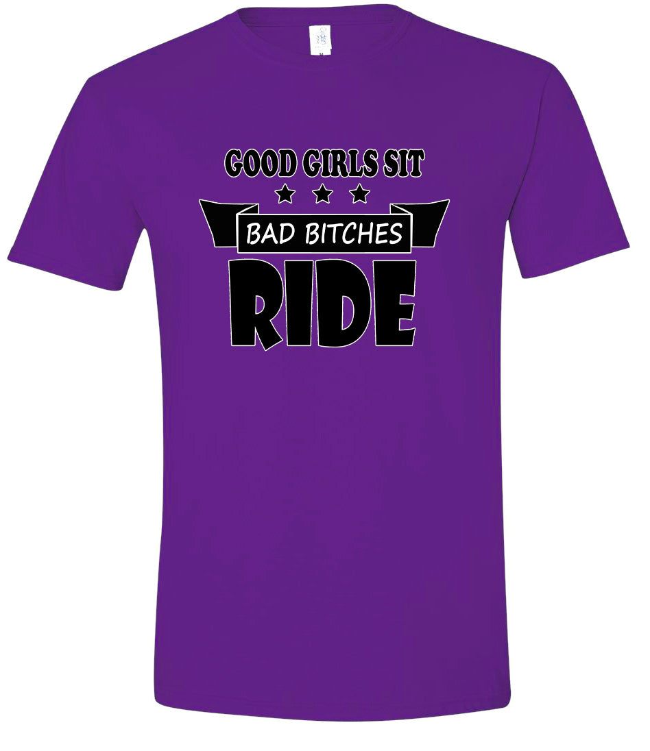 Good Girls Sit Adult Gildan Soft Shirt