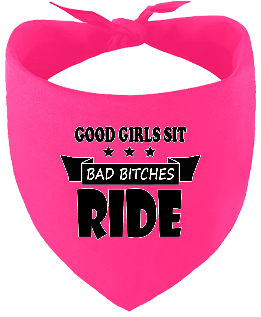 Good Girls Sit Pet Bandana