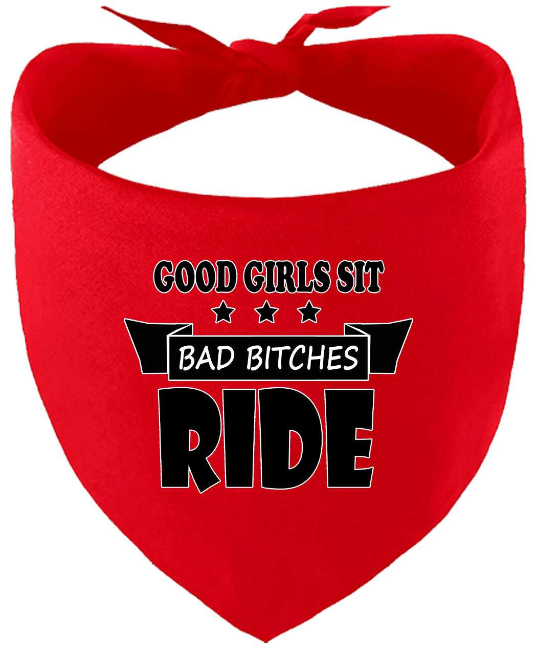Good Girls Sit Pet Bandana