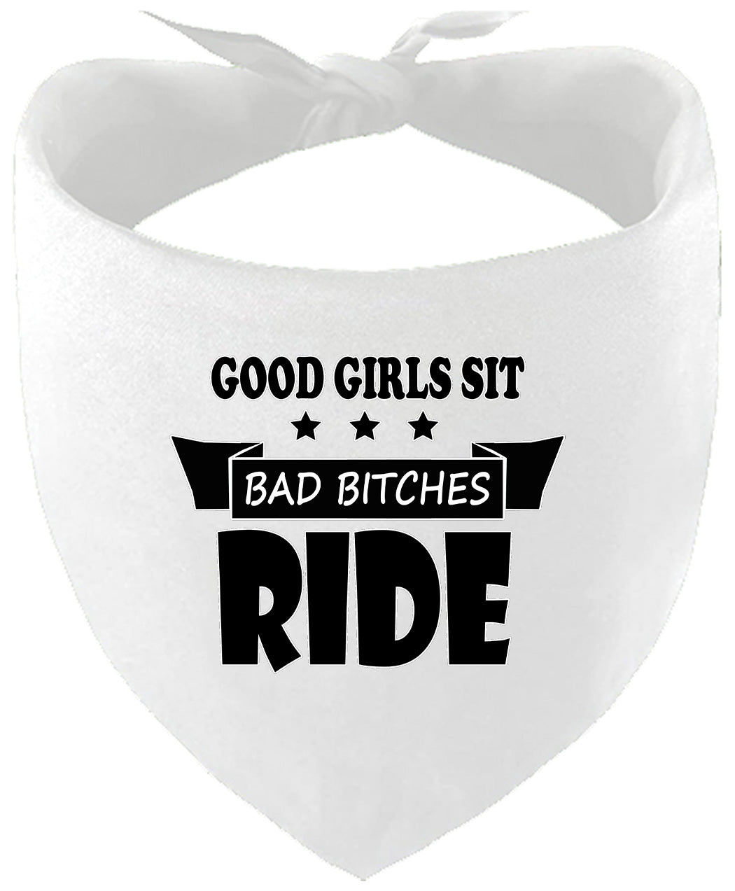 Good Girls Sit Pet Bandana