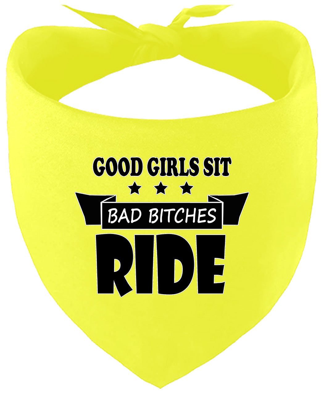 Good Girls Sit Pet Bandana
