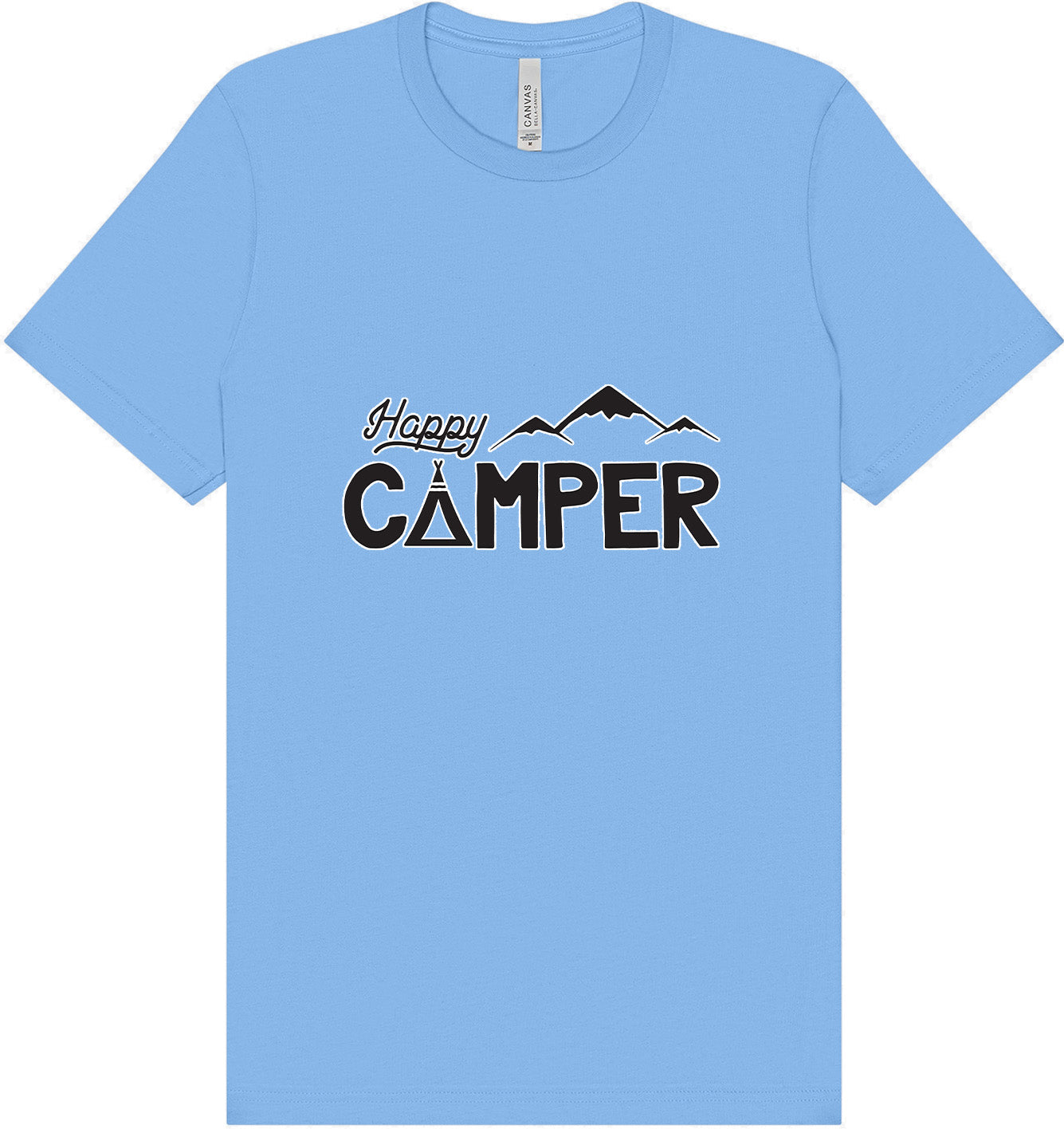 Happy Camper Adult Bella Canvas Shirt