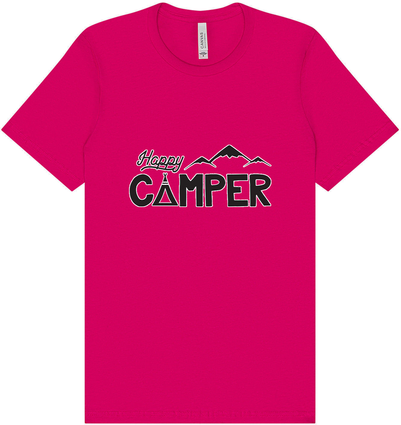 Happy Camper Adult Bella Canvas Shirt