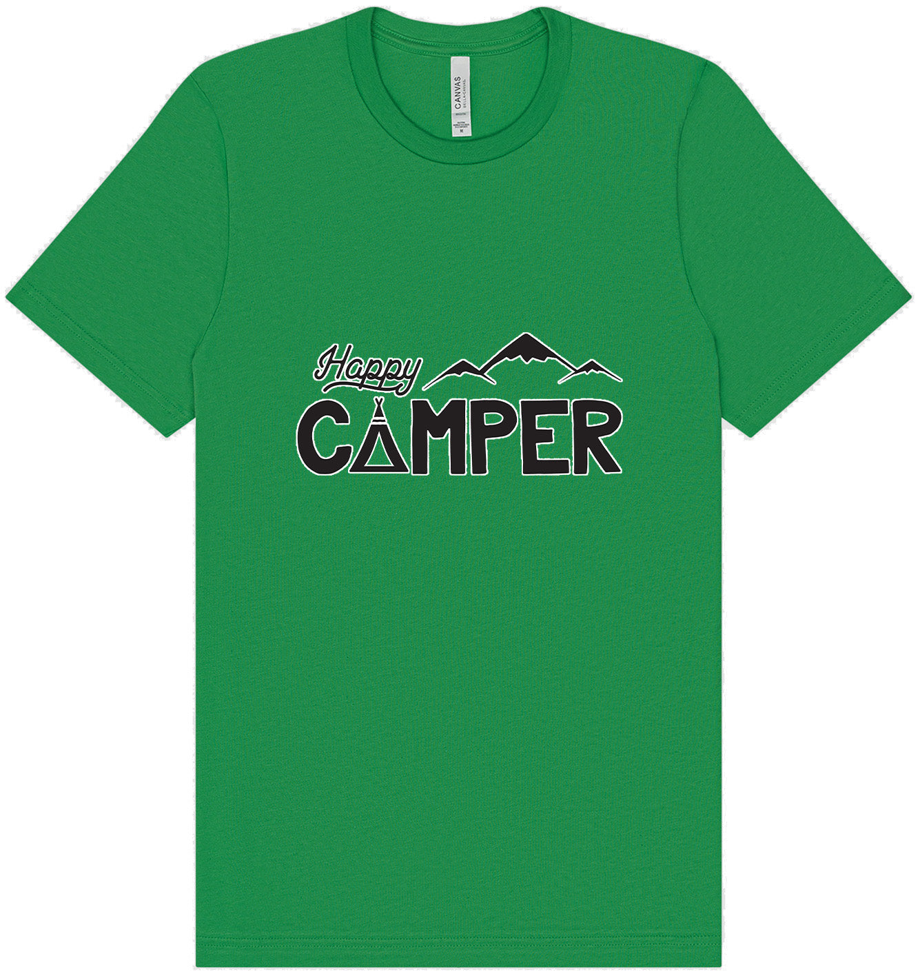 Happy Camper Adult Bella Canvas Shirt