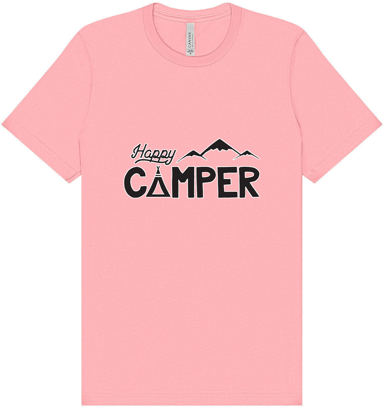 Happy Camper Adult Bella Canvas Shirt