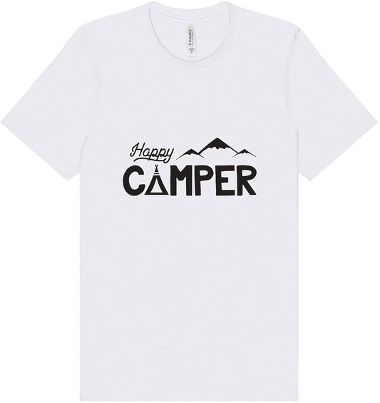 Happy Camper Adult Bella Canvas Shirt
