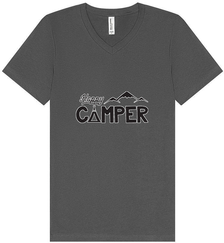 Happy Camper Unisex V-Neck Shirt