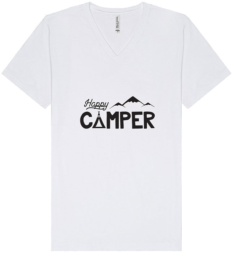 Happy Camper Unisex V-Neck Shirt