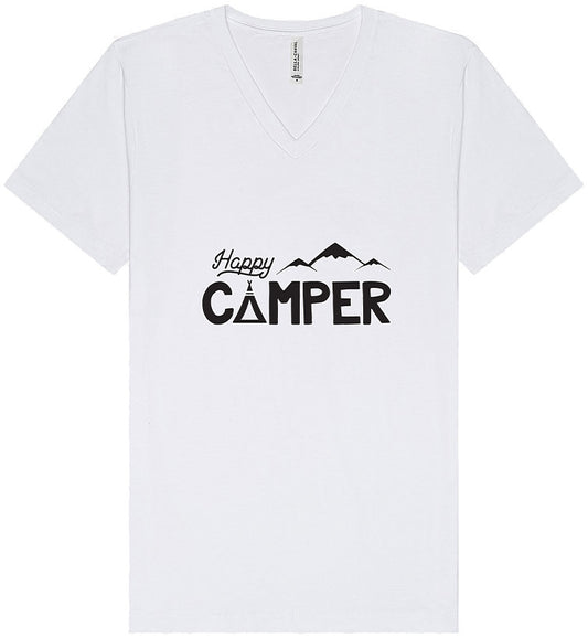 Happy Camper Unisex V-Neck Shirt