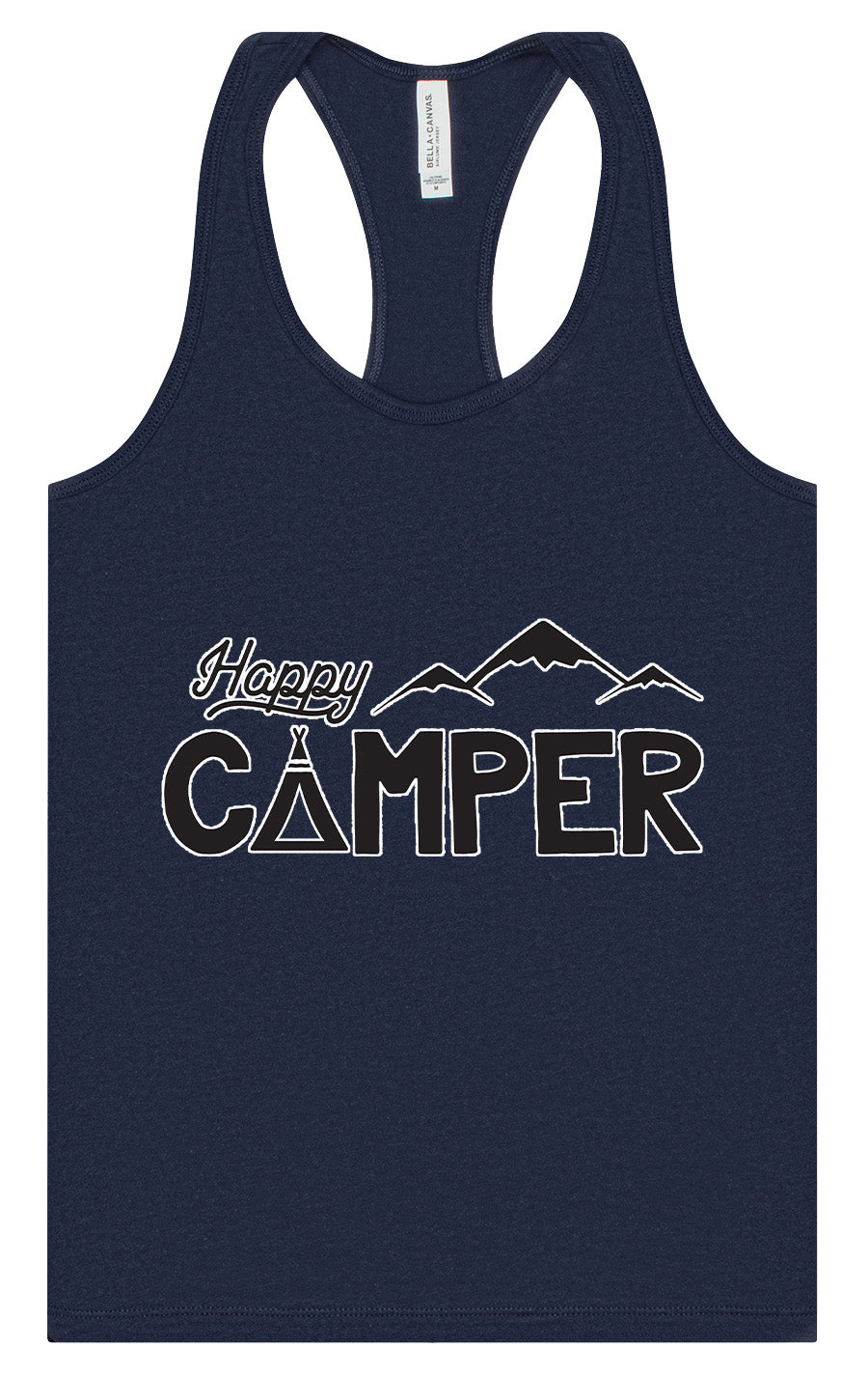Happy Camper Women's Racerback Tank