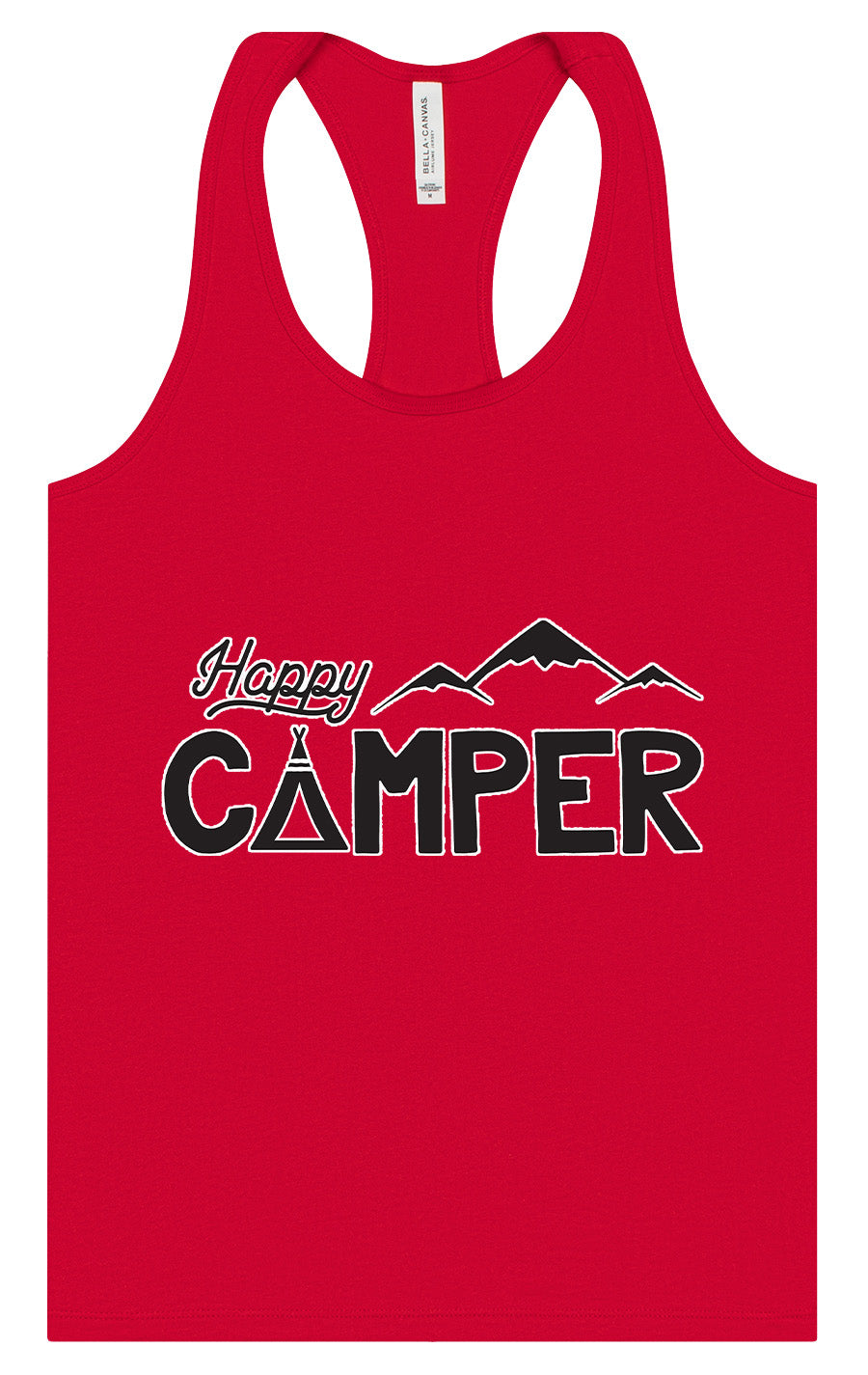 Happy Camper Women's Racerback Tank