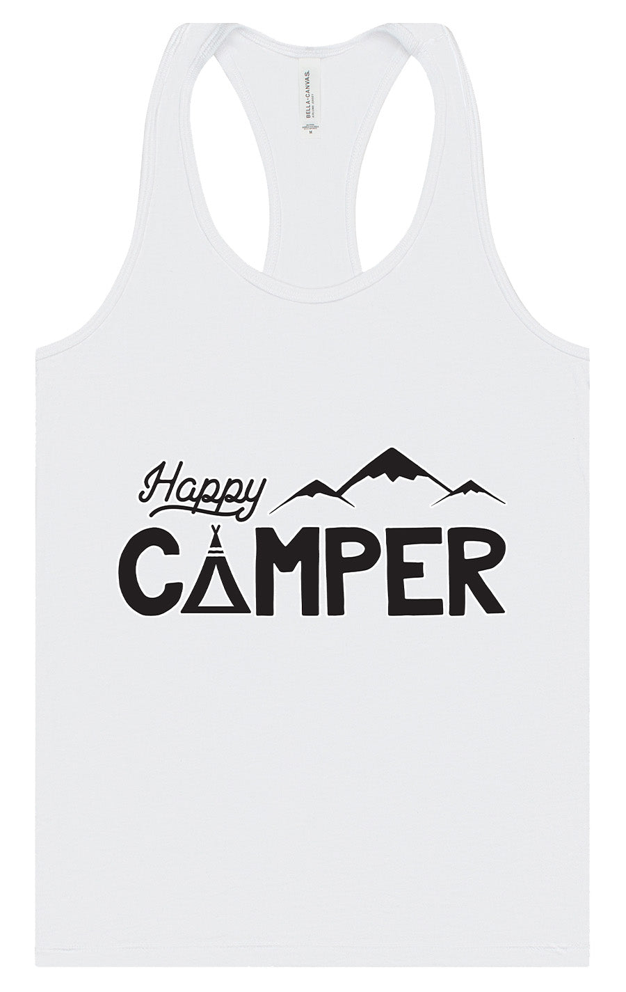 Happy Camper Women's Racerback Tank
