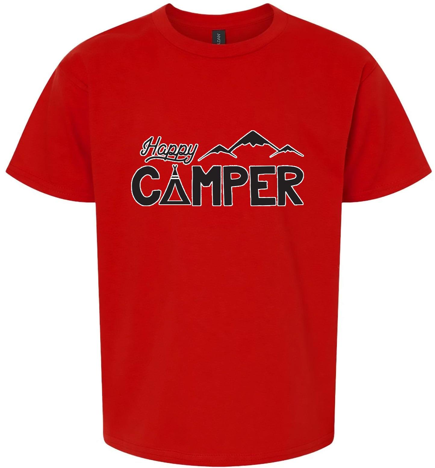 Happy Camper Children's Gildan Soft Shirt
