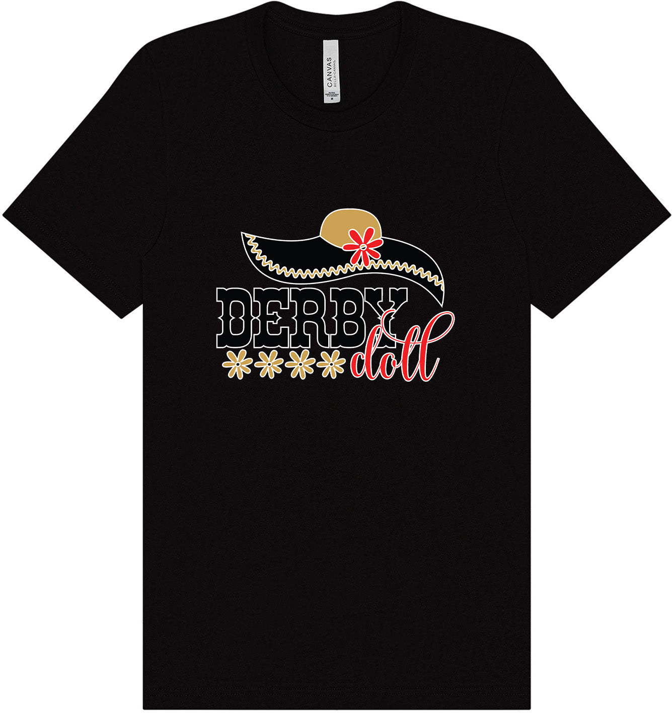 Derby Doll Adult Bella Canvas Shirt
