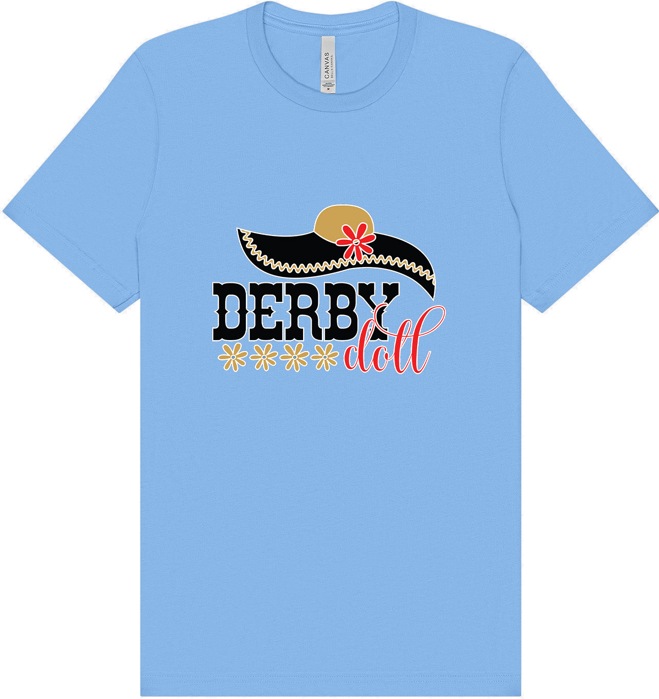 Derby Doll Adult Bella Canvas Shirt