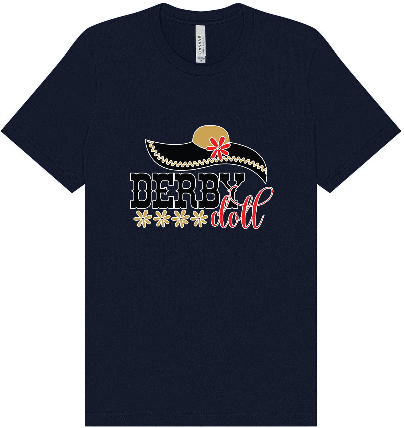 Derby Doll Adult Bella Canvas Shirt