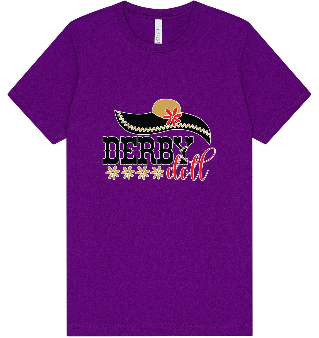 Derby Doll Adult Bella Canvas Shirt