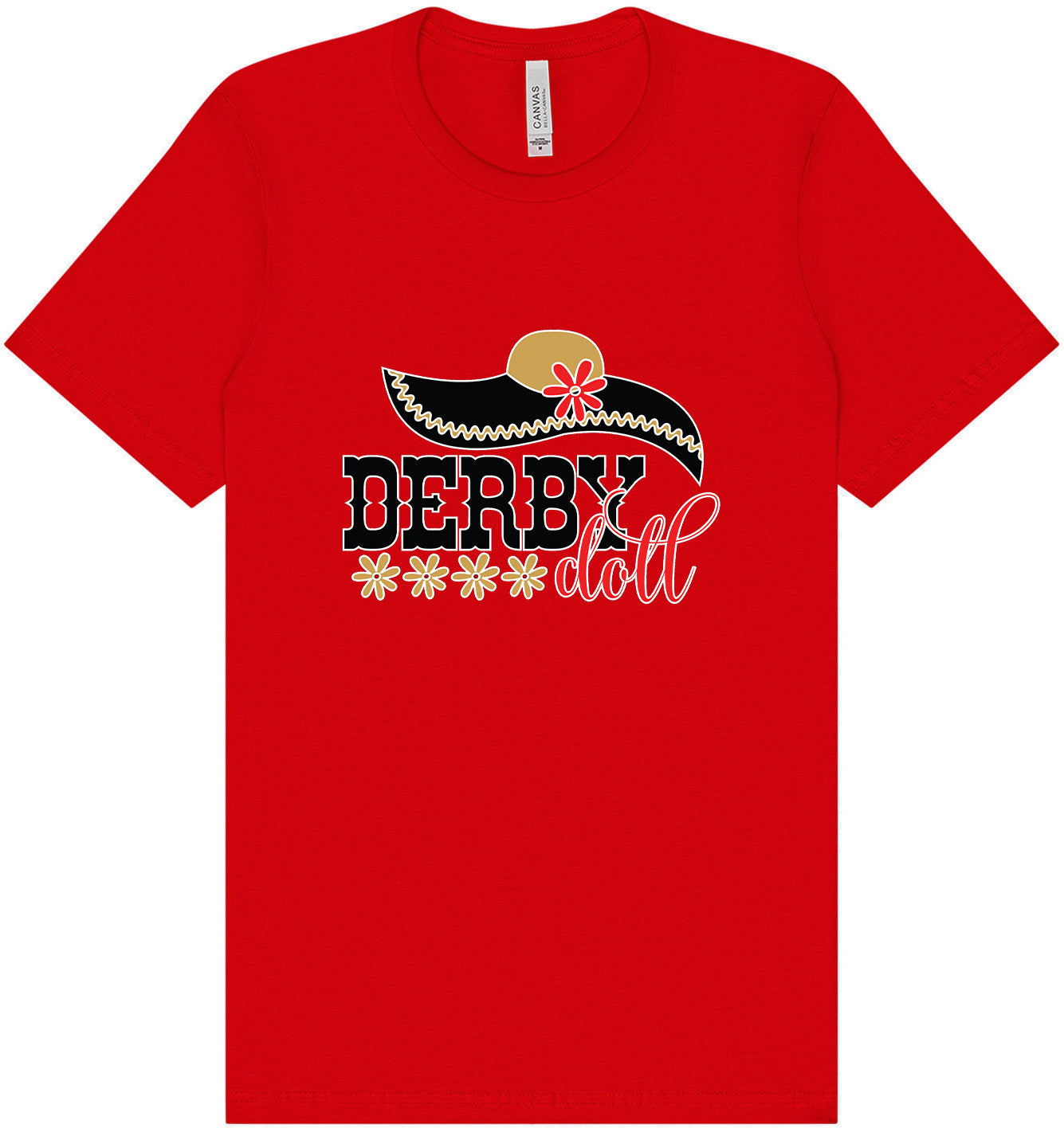 Derby Doll Adult Bella Canvas Shirt