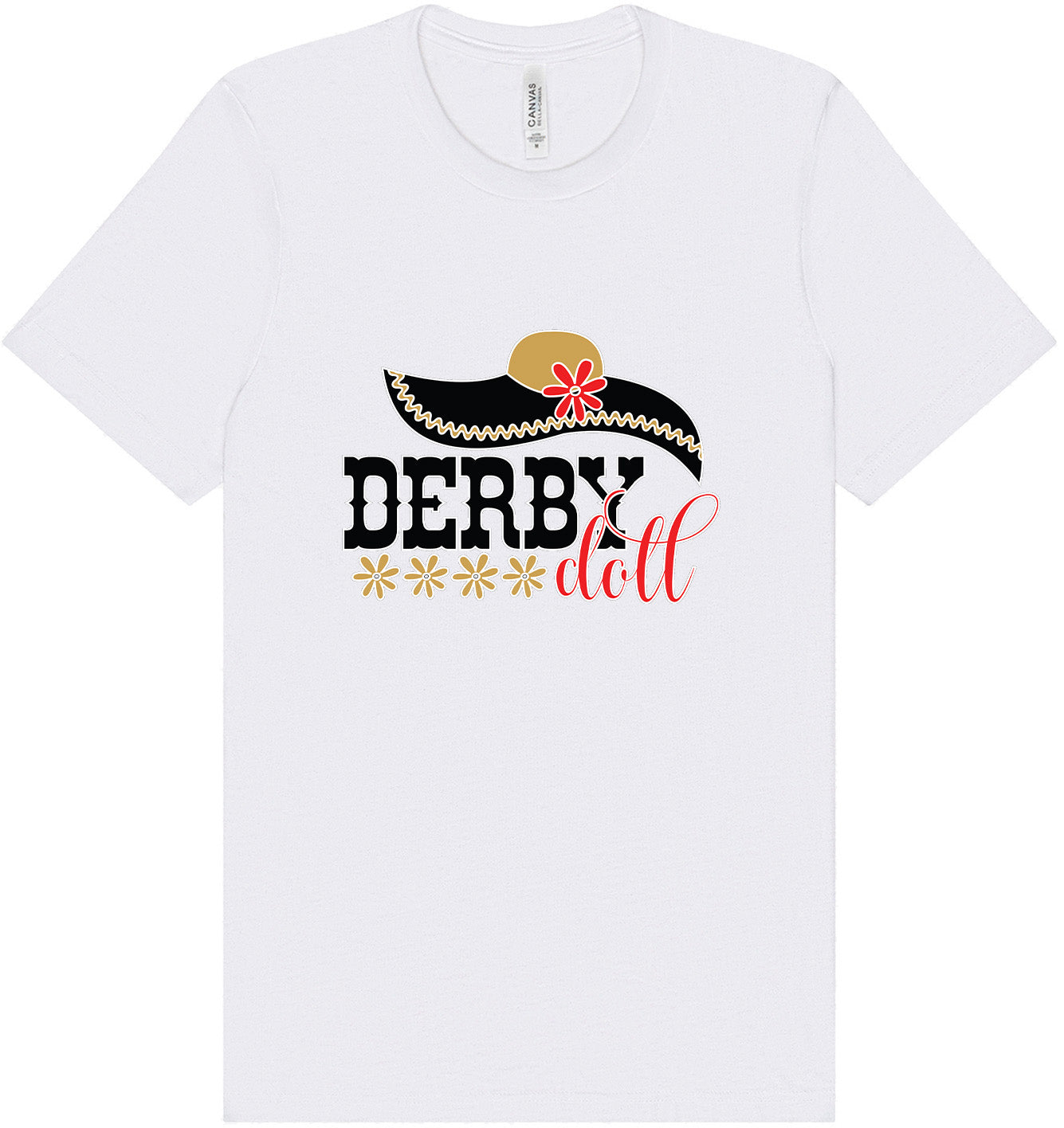 Derby Doll Adult Bella Canvas Shirt