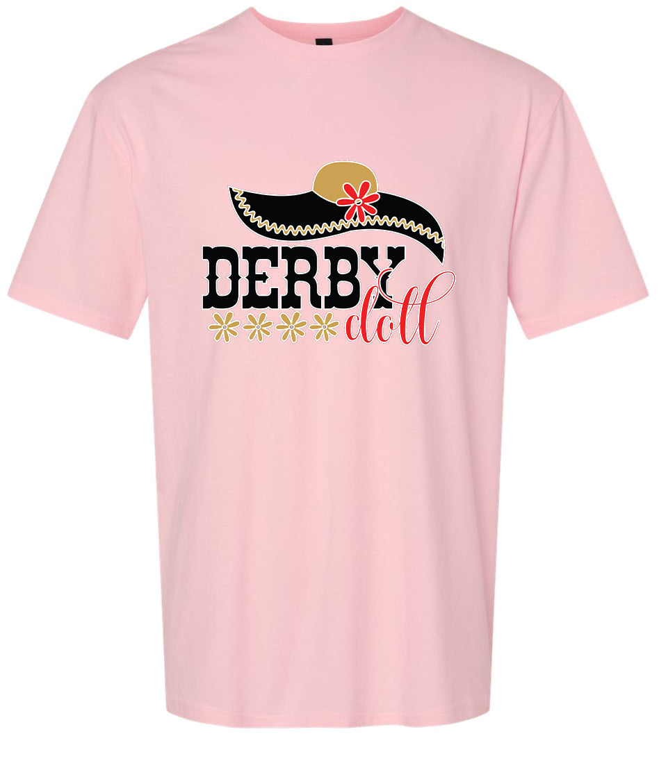 Derby Doll Adult Gildan Soft Shirt